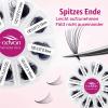 FADVAN 12D Premade Volume Lash Fans, 600 Pieces, 9–16 mm, 0.07 mm D Curl view 2
