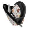 2-Piece Makeup Bag Travel Cosmetic Pouch Set, Floral Boone Autumn Pattern view 4