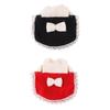 minkissy Breathable Hamster Vest 2 Pack for Small Pets with Soft Fabric Bow view 1