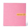 UGLYAF 16-Inch Linen Photo Album, Handmade Self-Adhesive Scrapbook for Couple, Baby Growth, and Family Photos (Pink) view 1