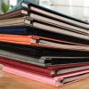 UGLYAF 16-Inch Linen Photo Album, Handmade Self-Adhesive Scrapbook for Couple, Baby Growth, and Family Photos (Pink) view 3