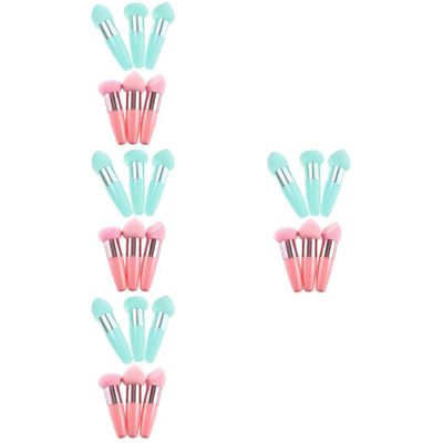 minkissy 24-Piece Beauty Makeup Sticks with Ergonomic Handles, Professional Makeup Sponges for Foundation and Concealer, Portable Cosmetic Tools