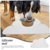 GRIRIW Non-Slip Pet Feeding Mat with Waterproof and Insulating Features view 4
