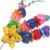 FRCOLOR Creative Rattan Toy for Birds view 2