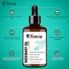 Kanzy Diluted Pure Rosemary Oil for Hair, Body, Beard, Brows & Lashes, 60 mL view 4