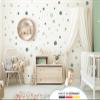 Little Deco Wall Decal, 120 Green Circles, DL5002 view 2
