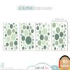 Little Deco Wall Decal, 120 Green Circles, DL5002 view 4