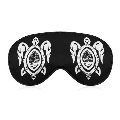 Guam Seal Turtle Sleep Mask, Soft Eye Mask with Adjustable Strap
