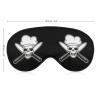 Skull-Chef Sleep Mask, Soft Eye Mask with Adjustable Strap for Men and Women view 2
