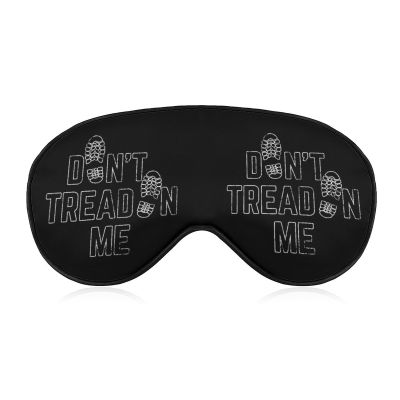 Don't Tread On Me Sleep Mask, Soft Eye Cover with Adjustable Strap for Men and Women