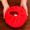 Copper Hot Water Bottle with Soft Cover view 2