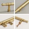 Gold Cabinet Handles and Knobs for Kitchen, Wardrobe, Dresser, and Bathroom view 4