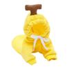 Puppy Hoodie with Fruit Motif, Warm for Cold Days, Yellow view 1