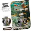 Amosfun Creative Resin Aquarium Decoration view 2