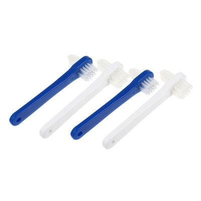 ABOOFAN Double-Ended Denture Brushes, 16-Pack