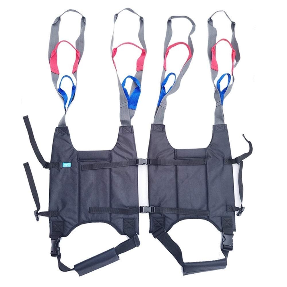 Patient Lift Transfer Sling, Padded Vest, Full-Body Support Sling