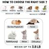 FANSU Guinea Pig Bed Hideaway, Washable Cozy Winter Cave for Small Pets, 16 x 13 x 16 cm, Green Paw view 3