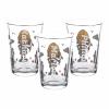 LUXENTU Children's Drinking Glasses with Engraving, Firefighter Bernie, 205 ml, Set of 3 view 1