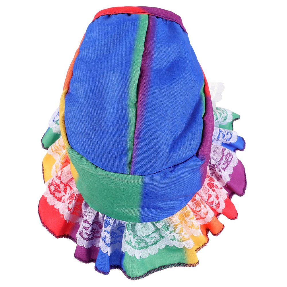 Minkissy Adjustable Dog Sun Hat for Pride Month
