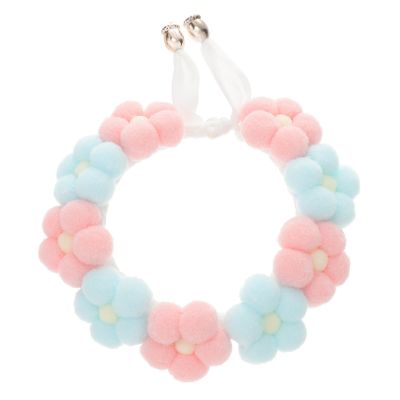 Minkissy Knitted Pet Collar with Bow