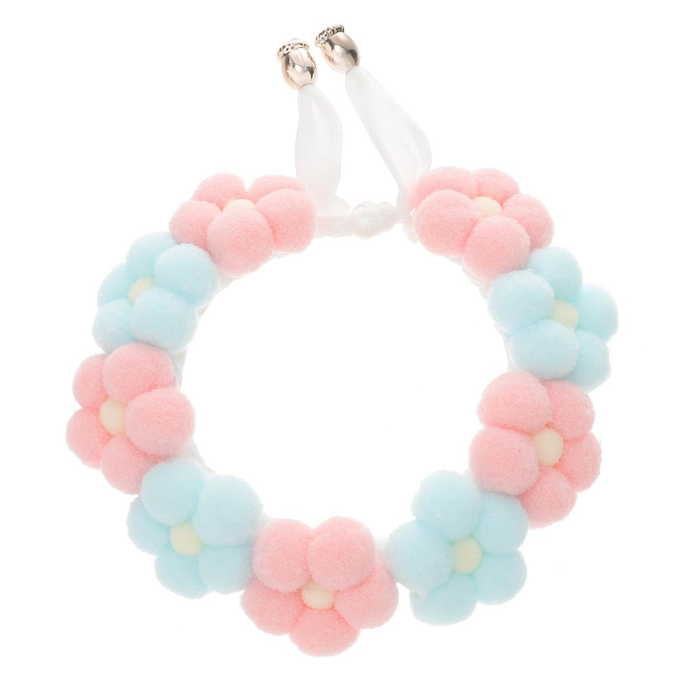 Minkissy Knitted Pet Collar with Bow