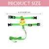 minkissy Small Pet Harness and Leash Set, Adjustable I-Shaped Rabbit and Hamster Harness view 4