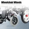 1 Piece 7 Inch Gray Rubber Wheel for Wheelchairs view 3