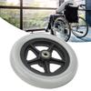 1 Piece 7 Inch Gray Rubber Wheel for Wheelchairs view 4