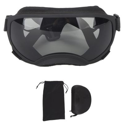 VGEBY Large Dog Sunglasses, Windproof UV-Protective Dog Goggles with Anti-Fog PC Lenses