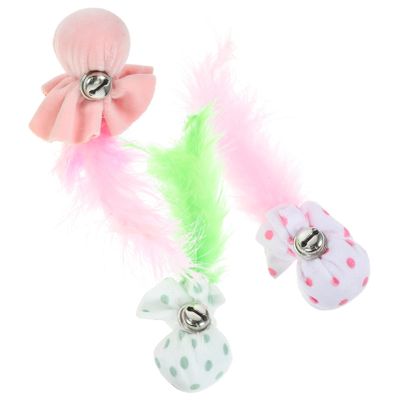 Amosfun Interactive Cat Toy Set with Bells