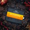 Hallingers Vegan 85% Dark Chocolate Birthday Gift, “70th Birthday” view 2