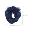 FRCOLOR 10-Piece Blue Fabric Hair Ties for Women view 2