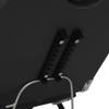 vidaXL Adjustable Swivel Beauty Chair Faux Leather Black 180 x 62 x 78 cm view 4