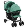 Day and Night Tandem Mandem Stroller in Green Steel view 1