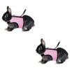 minkissy 2-Piece Pet Harness Set, Small Rabbit Harness and Leash view 1