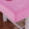 Highdi Massage Table Cover with Face Hole, Washable Crystal Velvet, Gray, 80 x 190 cm view 3