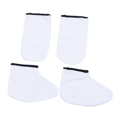 minkissy Paraffin Wax Bath Gloves and Foot Covers, 2-Piece Spa Set