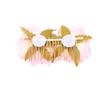 minkissy 3-Piece Double-Flower Hair Comb Set, Pink view 3