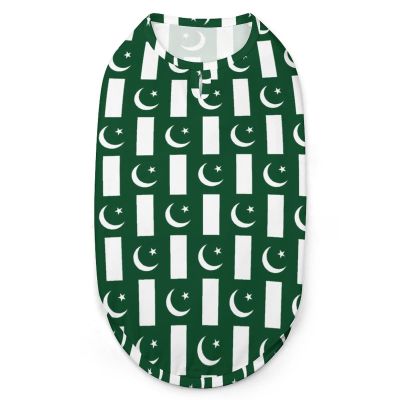 Pakistan Flag Pet Vest for Cats and Dogs