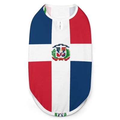 Dominican Flag Pet Vest for Cats and Dogs