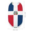 Dominican Flag Pet Vest for Cats and Dogs view 3