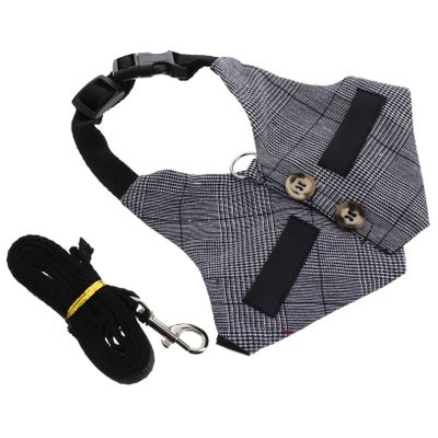 Minkissy Adjustable Durable Vest and Leash Set for Rabbits