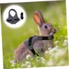 Minkissy Adjustable Durable Vest and Leash Set for Rabbits view 3