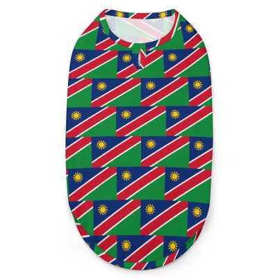 Namibia Flag Pet Clothing for Dogs and Cats