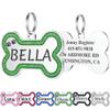 GISUREY Personalized Dog Tag with Engraving - Glitter Dog Tag view 1