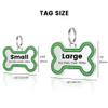 GISUREY Personalized Dog Tag with Engraving - Glitter Dog Tag view 3