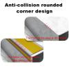 oocco PVC Self-Adhesive Anti-Slip Stair Edge Protector, 5 × 2.5 cm × 1.5 m, Black view 4