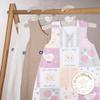 Julius Zöllner Summer Sleeping Bag, 0.5 TOG, 60°C Washable, Made in Germany, OEKO-TEX Standard 100, Patch Rose, Size 90 view 3