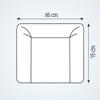 Julius Zöllner Softy Changing Pad 85 x 75 cm, Waterproof, Wipeable, Made in Germany, OEKO-TEX Standard 100, Wild Friends GD view 3