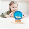 FRCOLOR Quiet Hamster Wheel with Stable Base, Rotating Exercise Wheel for Cages view 3